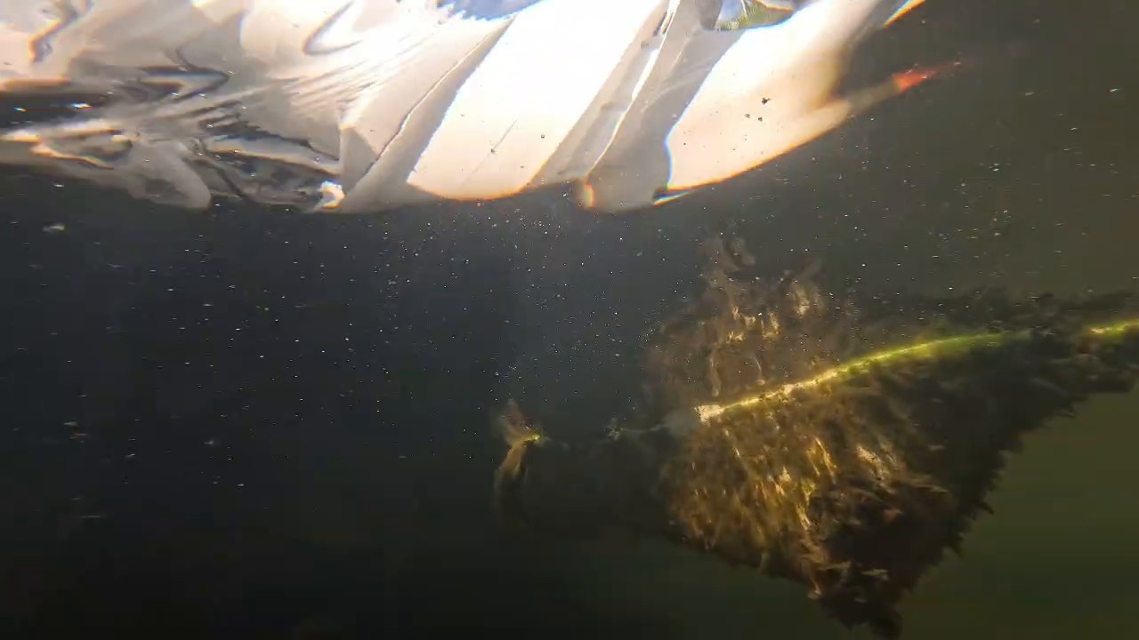 Boat 5: Previously unattended hull, before service